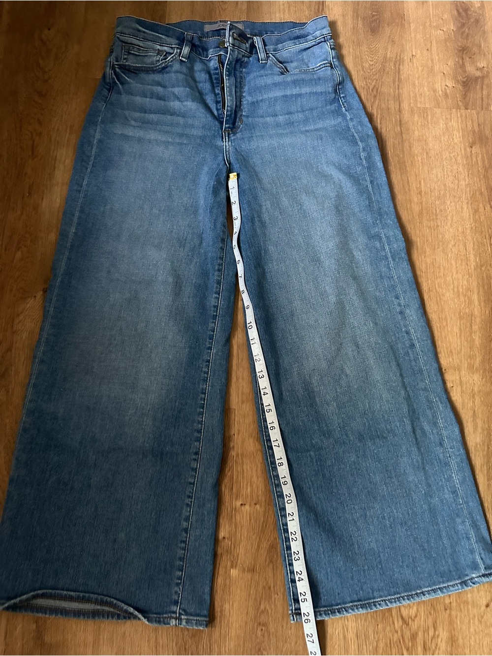 Joe's Jeans Women's Wide-Leg Denim - Medium Blue Wash